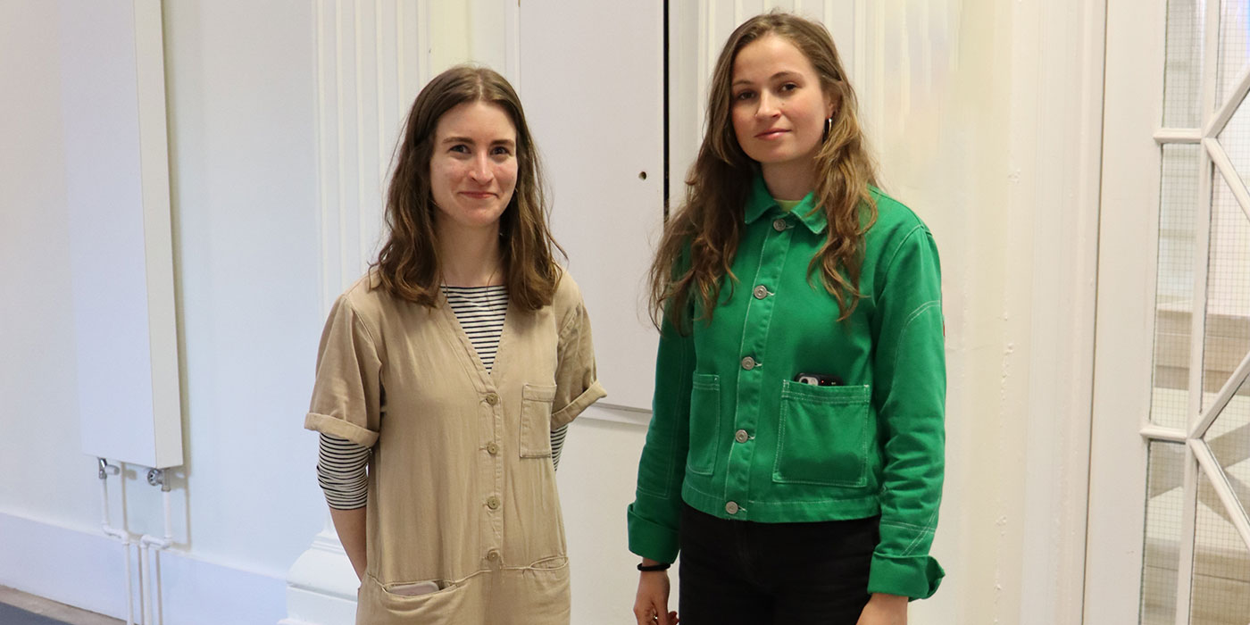 A&R Showcases - Throughout the year A&R professionals and publishers visit us to listen to students' original material and provide feedback. In some cases, these sessions have resulted in students being offered publishing deals. Image: LIPA Music Industry Coordinator Abby Meysenburg (left) with Holly Manners, Warner Records UK A&R Manager.