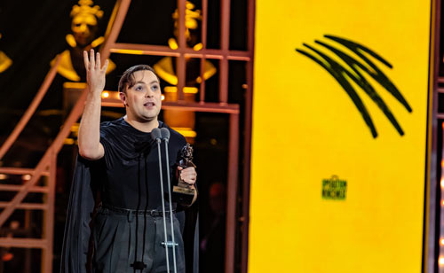 Acting grad makes Broadway debut