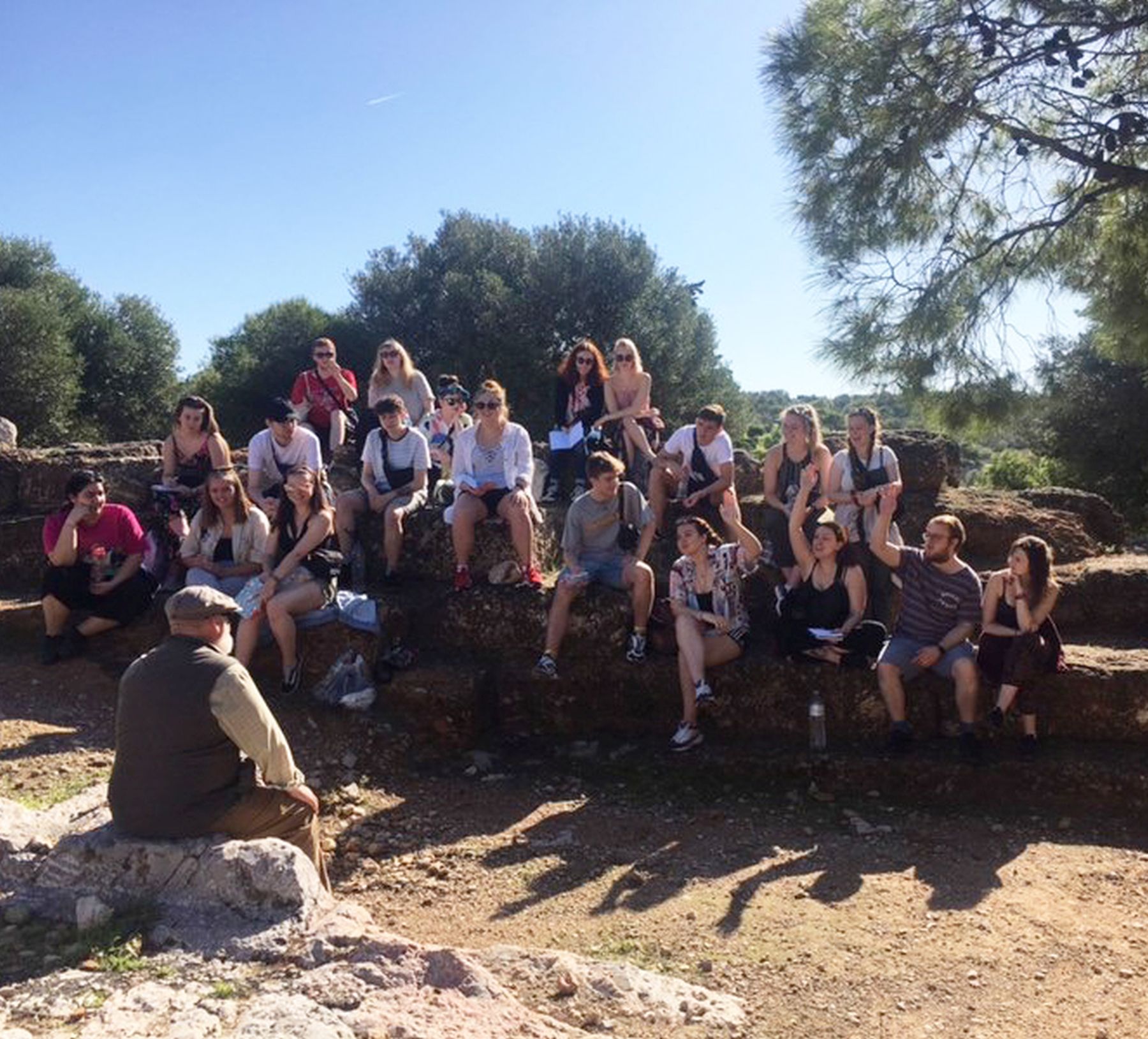 Applied Theatre students run workshops for child refugees in Greece