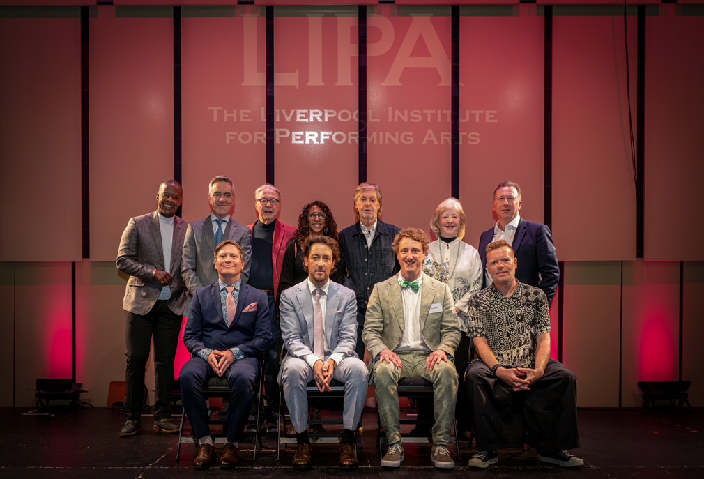 Sir Paul McCartney honours leading arts figures at LIPA graduation